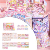 Maxbell Face Sticker Book Funny Stickers Face Activity Book for Party Favors Ages 3+ Style A