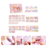 Maxbell Face Sticker Book Funny Stickers Face Activity Book for Party Favors Ages 3+ Style A