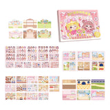 Maxbell Face Sticker Book Funny Stickers Face Activity Book for Party Favors Ages 3+ Style B