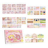 Maxbell Face Sticker Book Funny Stickers Face Activity Book for Party Favors Ages 3+ Style B