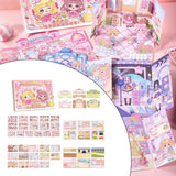 Maxbell Face Sticker Book Funny Stickers Face Activity Book for Party Favors Ages 3+ Style B