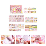 Maxbell Face Sticker Book Funny Stickers Face Activity Book for Party Favors Ages 3+ Style B