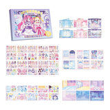 Maxbell Face Sticker Book Funny Stickers Face Activity Book for Party Favors Ages 3+ Style C