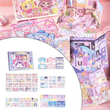 Maxbell Face Sticker Book Funny Stickers Face Activity Book for Party Favors Ages 3+ Style C