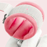 Maxbell 2 in 1 Toddlers Leash Soft Toddlers Harness Leash for Walking Outdoor Shopping Pink