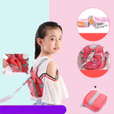 Maxbell 2 in 1 Toddlers Leash Soft Toddlers Harness Leash for Walking Outdoor Shopping Pink