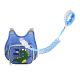 Maxbell 2 in 1 Toddlers Leash Soft Toddlers Harness Leash for Walking Outdoor Shopping blue