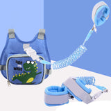 Maxbell 2 in 1 Toddlers Leash Soft Toddlers Harness Leash for Walking Outdoor Shopping blue