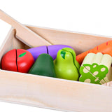 Maxbell Pretend Toy Food Playset Educational Toy for Children Kids Ages 3+ Years Old