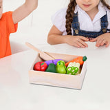 Maxbell Pretend Toy Food Playset Educational Toy for Children Kids Ages 3+ Years Old