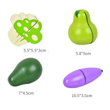 Maxbell Pretend Toy Food Playset Educational Toy for Children Kids Ages 3+ Years Old