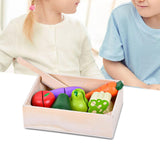 Maxbell Pretend Toy Food Playset Educational Toy for Children Kids Ages 3+ Years Old