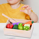 Maxbell Pretend Toy Food Playset Educational Toy for Children Kids Ages 3+ Years Old