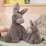 Maxbell Realistic Sitting Doll 23cm Cute Stuffed Animal for Boy Girls Children Teens