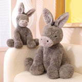 Maxbell Realistic Sitting Doll 23cm Cute Stuffed Animal for Boy Girls Children Teens