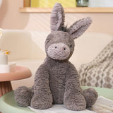 Maxbell Realistic Sitting Doll 23cm Cute Stuffed Animal for Boy Girls Children Teens