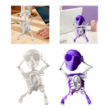 Maxbell Wind up Dancing Skeleton Unique for Home Decor Theme Party Activity Children White