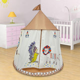 Maxbell Kids Play Tent Portable Children Castle Playhouse for Parks Backyard Picnics lion
