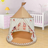 Maxbell Kids Play Tent Portable Children Castle Playhouse for Parks Backyard Picnics horse