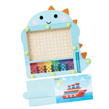 Maxbell Montessori Color Matching Puzzle Wooden Puzzle Game Board Party