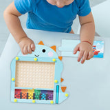 Maxbell Montessori Color Matching Puzzle Wooden Puzzle Game Board Party