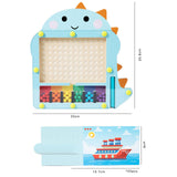 Maxbell Montessori Color Matching Puzzle Wooden Puzzle Game Board Party