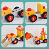 Maxbell Take Apart Construction Toy Assembly Cars Toy for Indoor Preschool Education