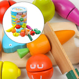 Maxbell Pretend Kitchen Toys Motor Skills Play Food Toy for Kids Ages 1 2 3 Toddlers