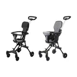 Maxbell Baby Stroller Adjustable Handles Travel Stroller for Picnic Shopping Outdoor