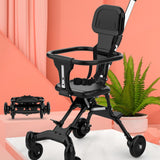 Maxbell Baby Stroller Adjustable Handles Travel Stroller for Picnic Shopping Outdoor