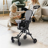 Maxbell Baby Stroller Adjustable Handles Travel Stroller for Picnic Shopping Outdoor
