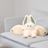Maxbell Stuffed Doll Bunny Cute Rabbit Plush Toy for Home Living Room Bedroom Green