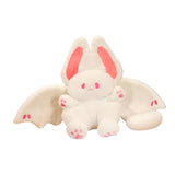 Maxbell Stuffed Doll Bunny Cute Rabbit Plush Toy for Home Living Room Bedroom Pink