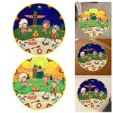 Maxbell Round Play Mat Foldable Soft for Play Tent Padded Infant Tummy Time Mat Day
