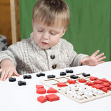 Maxbell Montessori Number Geometry Game Children Early Education for Kids Girls Boys