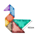 Maxbell Jigsaw Puzzle Montessori Travel Tangram Puzzle for Bridges Objects Geometric