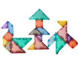 Maxbell Jigsaw Puzzle Montessori Travel Tangram Puzzle for Bridges Objects Geometric