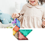 Maxbell Jigsaw Puzzle Montessori Travel Tangram Puzzle for Bridges Objects Geometric