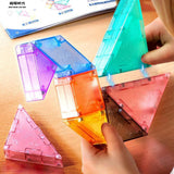 Maxbell Jigsaw Puzzle Montessori Travel Tangram Puzzle for Bridges Objects Geometric