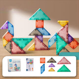 Maxbell Jigsaw Puzzle Montessori Travel Tangram Puzzle for Bridges Objects Geometric