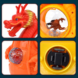 Maxbell Light and Sound Toy Walking Dragon Toy Car for Prize Box Role Play Preschool
