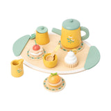 Maxbell Toddlers Tea Set Teapot Cups Dishes Afternoon Tea Playset for Children Girls