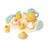 Maxbell Toddlers Tea Set Teapot Cups Dishes Afternoon Tea Playset for Children Girls