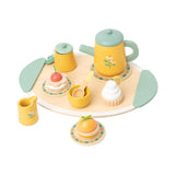 Maxbell Toddlers Tea Set Teapot Cups Dishes Afternoon Tea Playset for Children Girls