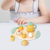 Maxbell Toddlers Tea Set Teapot Cups Dishes Afternoon Tea Playset for Children Girls