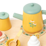 Maxbell Toddlers Tea Set Teapot Cups Dishes Afternoon Tea Playset for Children Girls