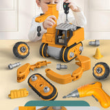 Maxbell Engineering Car Birthday Gift Crane 4 in 1 Construction Truck Toys Set