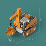 Maxbell Engineering Car Birthday Gift Crane 4 in 1 Construction Truck Toys Set