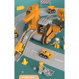 Maxbell Engineering Car Birthday Gift Crane 4 in 1 Construction Truck Toys Set