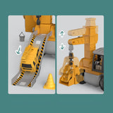 Maxbell Engineering Car Birthday Gift Crane 4 in 1 Construction Truck Toys Set